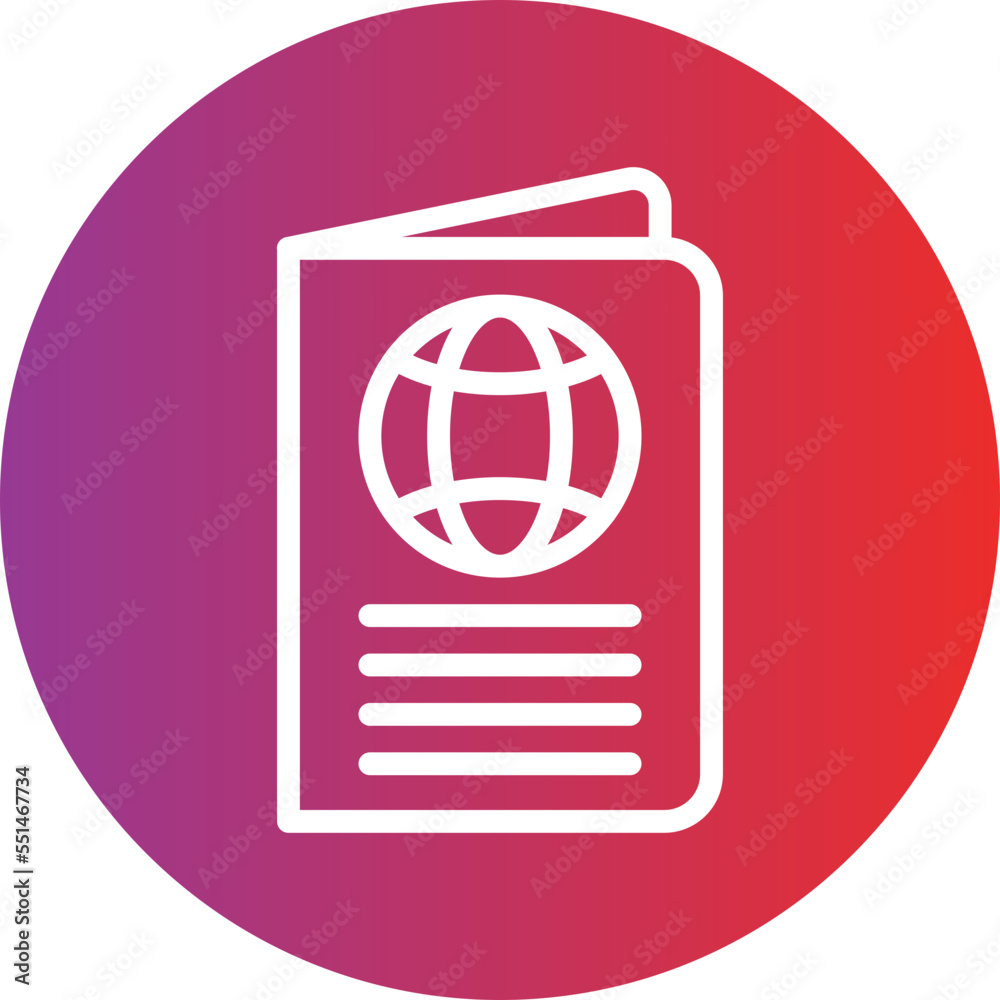 Passport Icon Style