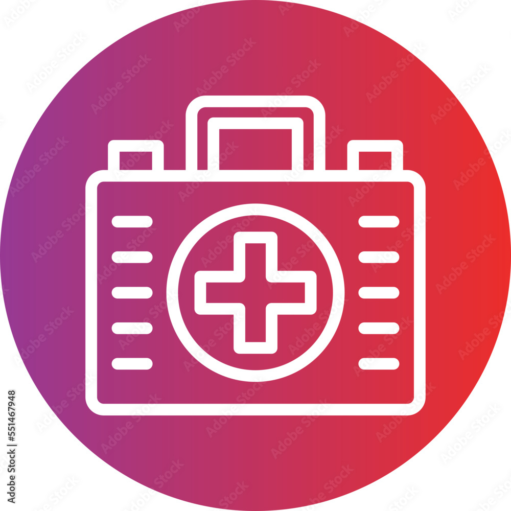 First Aid Kit Icon Style First Aid Kit Icon Style