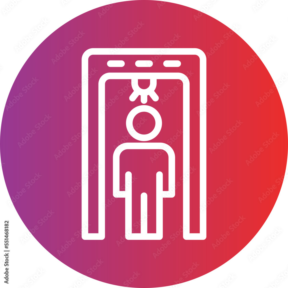 Metal Detector Icon Style
