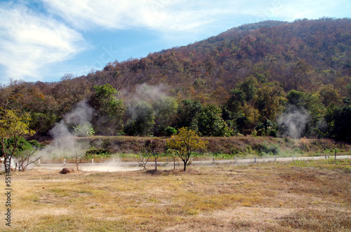 autumn landscape in the mountains