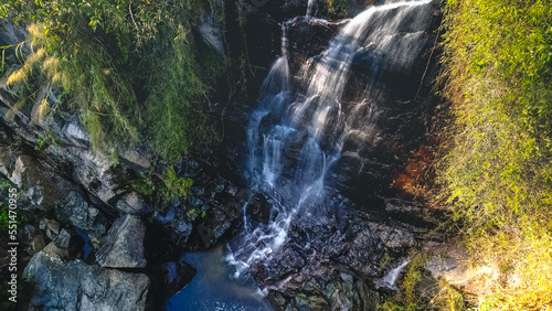 Photography Silvermine Waterfall in Mui Wo , Lantau Island , Hong Kong