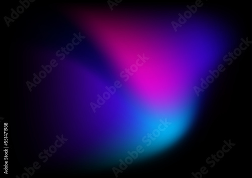 Fluid blurred gradient technology colorful abstract design background with blue pink purple gradient color