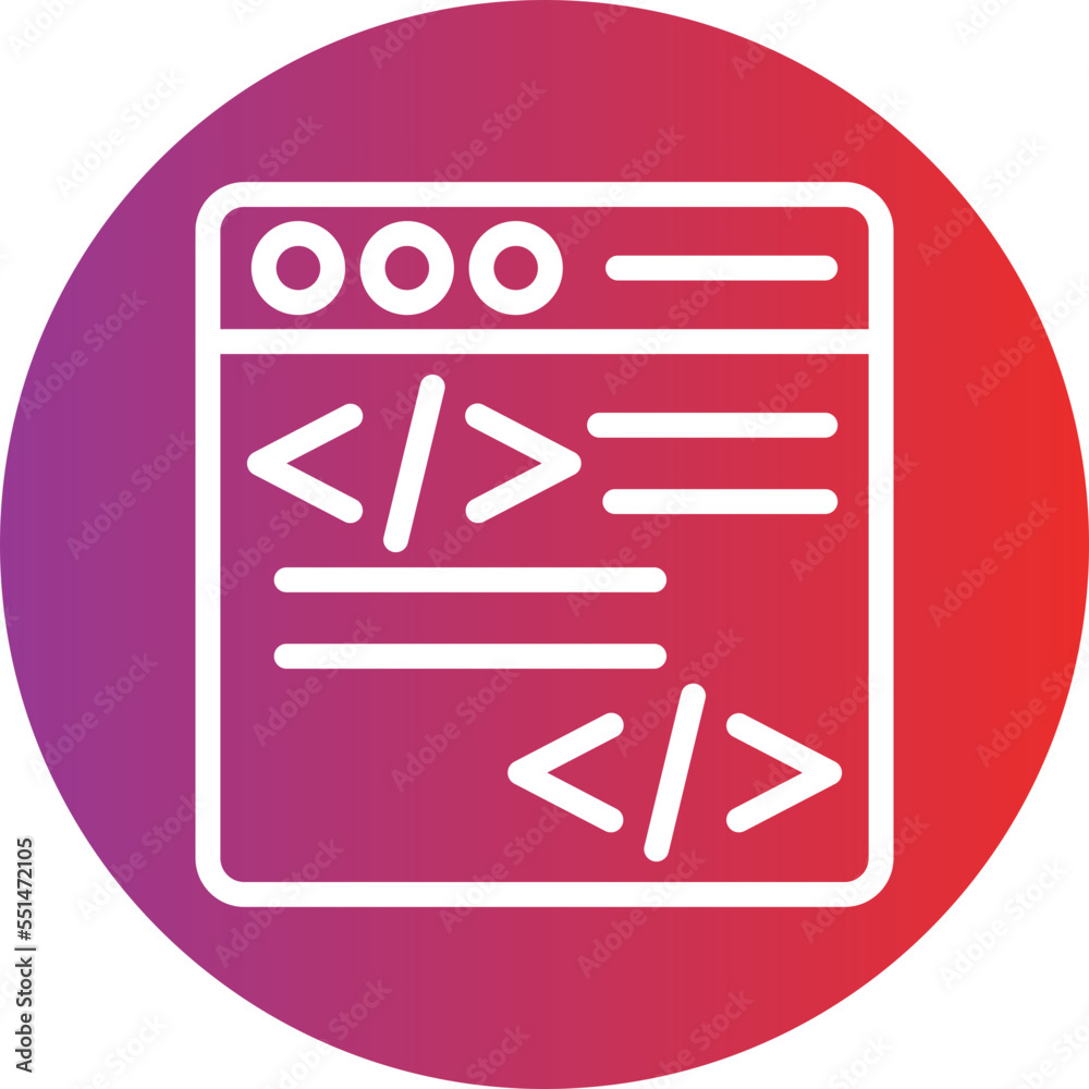 Programming Icon Style Programming Icon Style