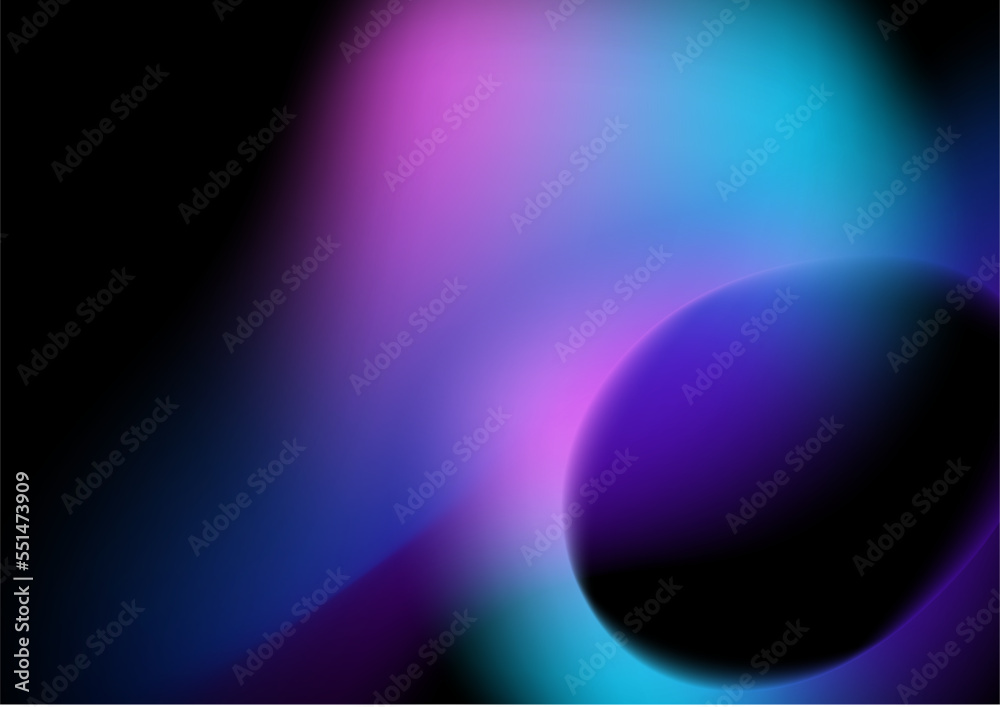 Abstract blurred hologram gradient background with blue pink purple gradient aurora texture. Abstract technology liquid wavy shapes futuristic banner. Glowing vector with aurora Abstract blurred hologram gradient background with blue pink purple gradient aurora texture. Abstract technology liquid wavy shapes futuristic banner. Glowing vector with aurora