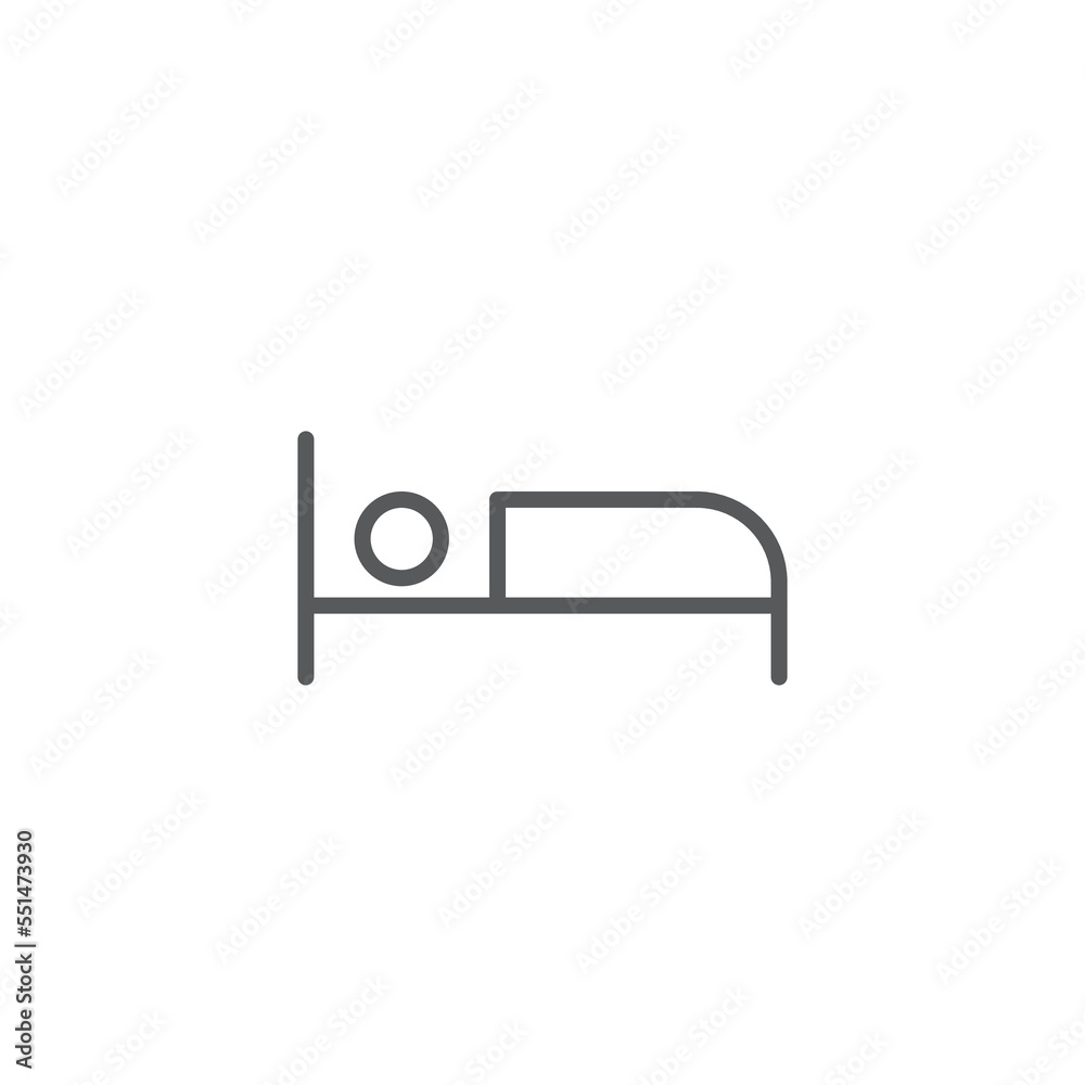 Bed Icon, Furniture Icon, Hotel Icon, Hostel Icon Vector Illustration Eps10 Bed Icon, Furniture Icon, Hotel Icon, Hostel Icon Vector Illustration Eps10