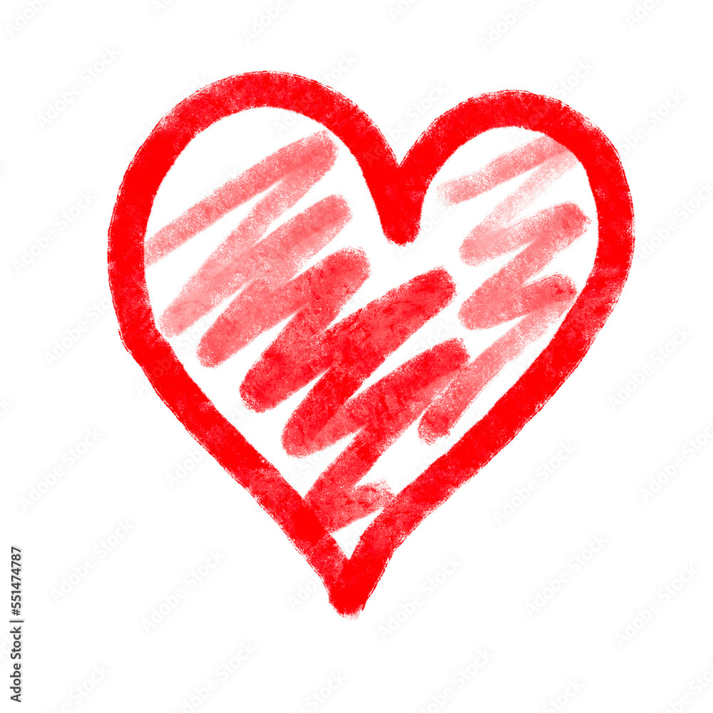 draw heart illustration