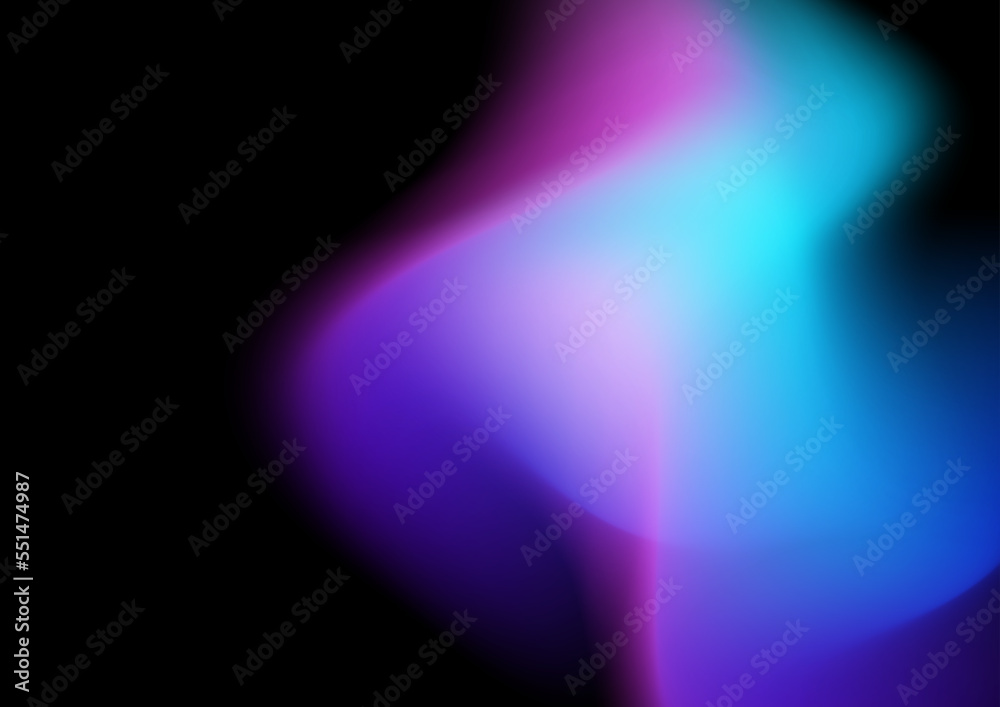 Abstract blurred hologram gradient background with blue pink purple gradient aurora texture. Abstract technology liquid wavy shapes futuristic banner. Glowing vector with aurora Abstract blurred hologram gradient background with blue pink purple gradient aurora texture. Abstract technology liquid wavy shapes futuristic banner. Glowing vector with aurora