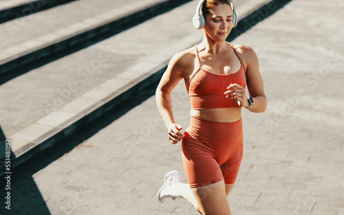 Photos Stair training as cardio for athletic wellbeing