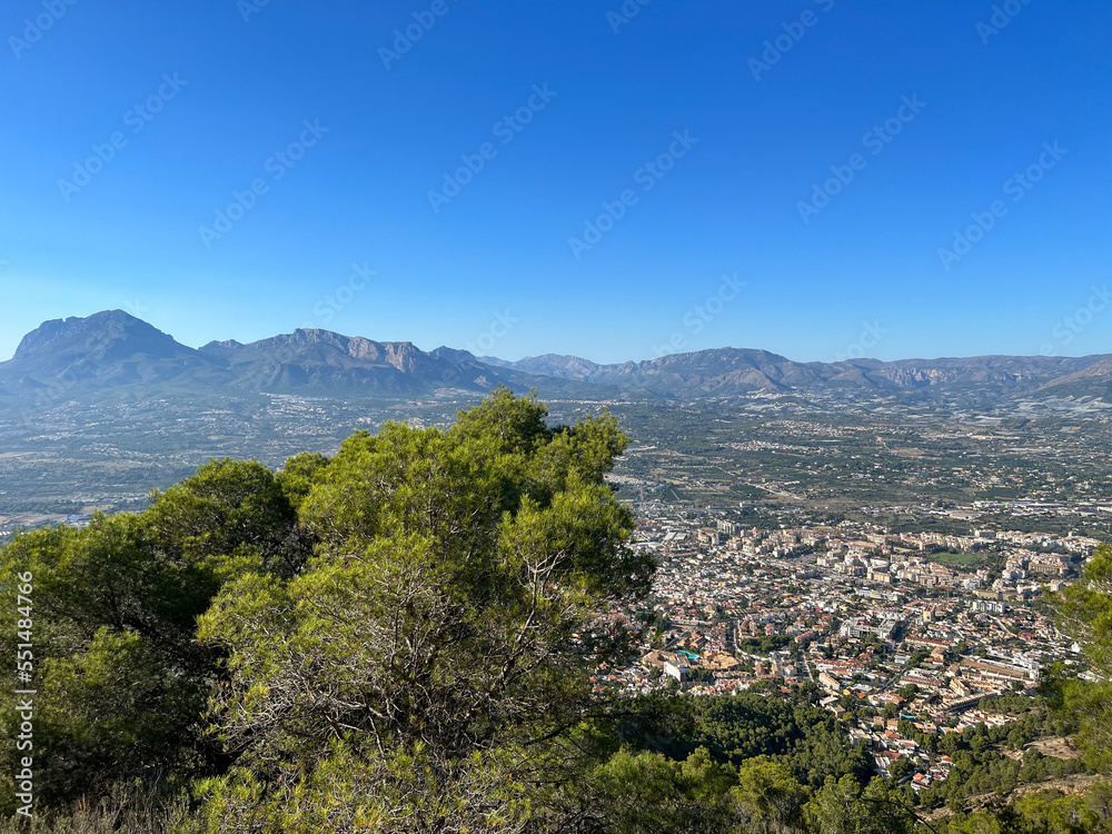 Hiking view from Parque Natural Serra Gelada
