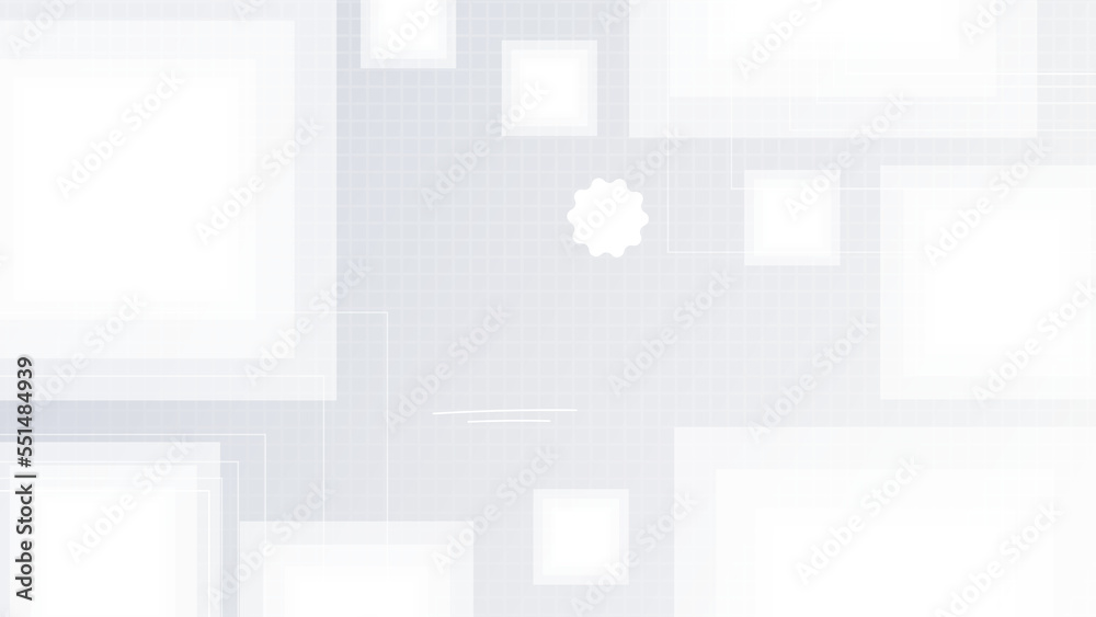 Minimal geometric white light background abstract design. vector EPS10.