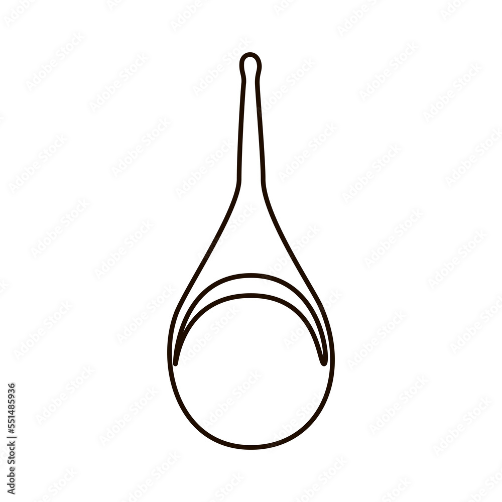 Illustration of sex toy on a white background. Erotic object. An object of pleasure. Illustration of sex toy on a white background. Erotic object. An object of pleasure.