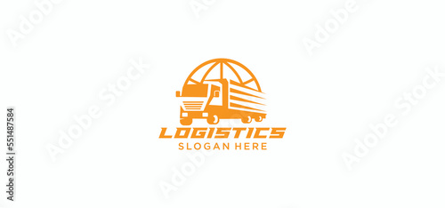 Logo design for Transport logistics or cargo delivery company,global transport logistics
