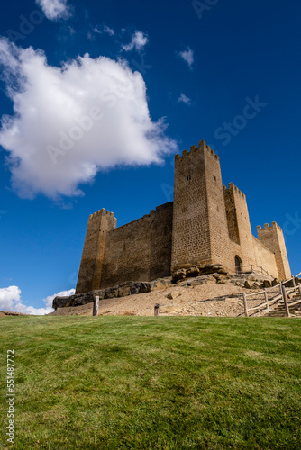 Sadaba Castle, 12th to 13th century, Sadaba, Cinco Villas, Aragon, Spain photo