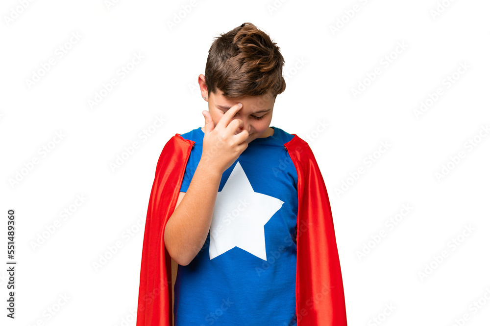 Super Hero caucasian kid over isolated chroma key background laughing Super Hero caucasian kid over isolated chroma key background laughing