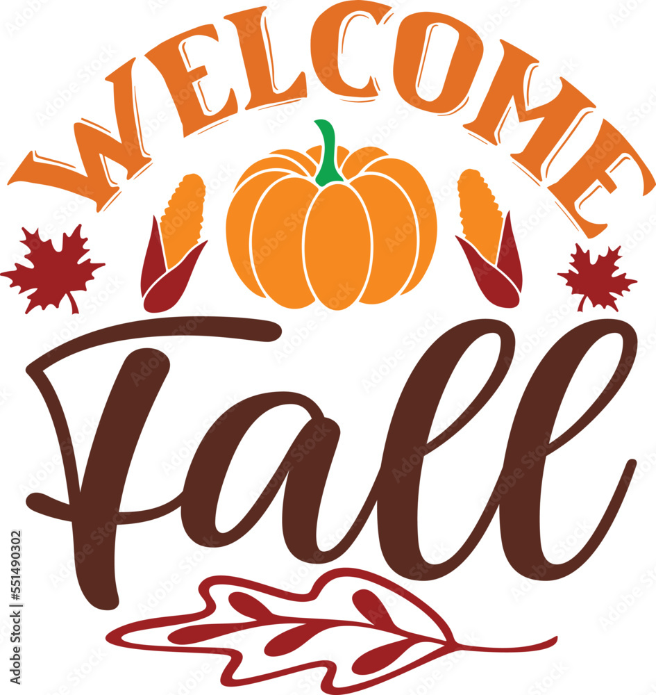 Obraz premium Welcome Fall