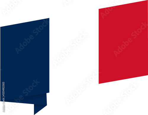 Free Download France flag flying on white background - GFXLoad