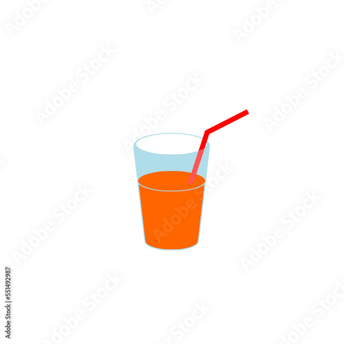 Glass of juice icon