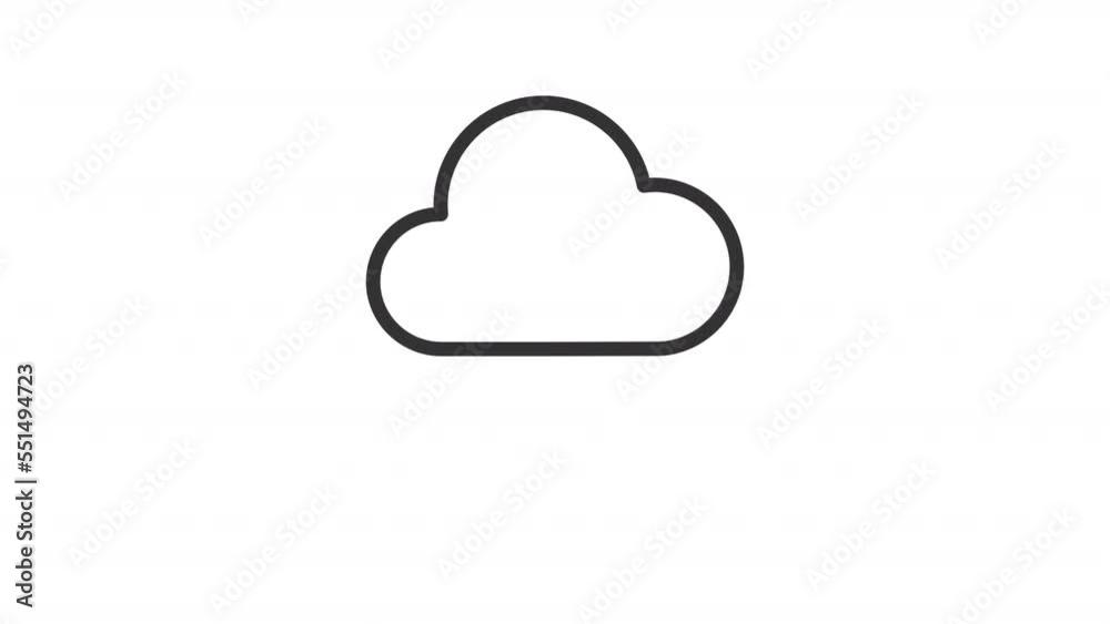 Animated dollar in cloud linear icon. Virtual financial service. Online account. Seamless loop HD video with alpha channel on transparent background. Outline motion graphic animation Animated dollar in cloud linear icon. Virtual financial service. Online account. Seamless loop HD video with alpha channel on transparent background. Outline motion graphic animation