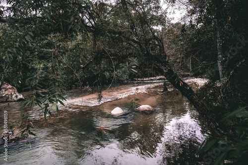 Upstream river at Sungai Kampar  Gopeng  Perak.