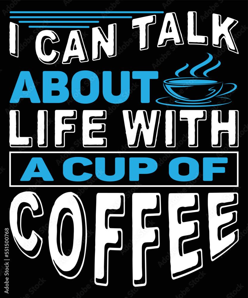 coffee vector t-shirt design