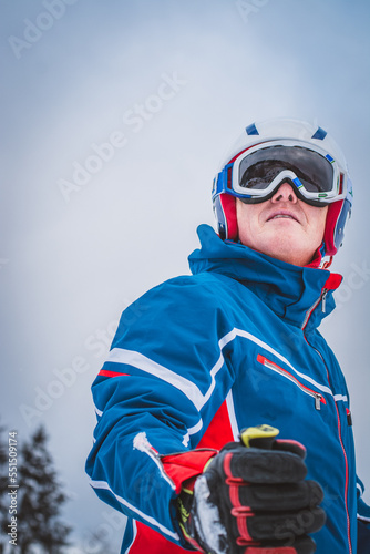 Skifahrer