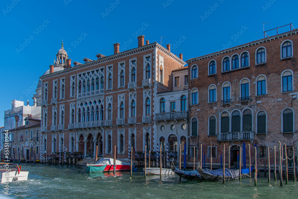Häuser am Canale Grande in Venedig