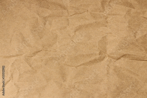brown paper crumpled texture background