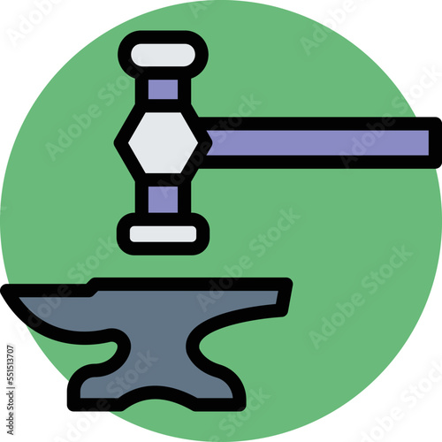 Metalwork Vector Icon
