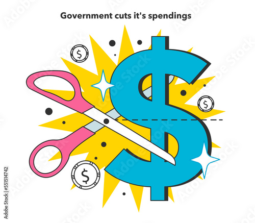 Government cuts it's spendings as a measure to reduce inflation.