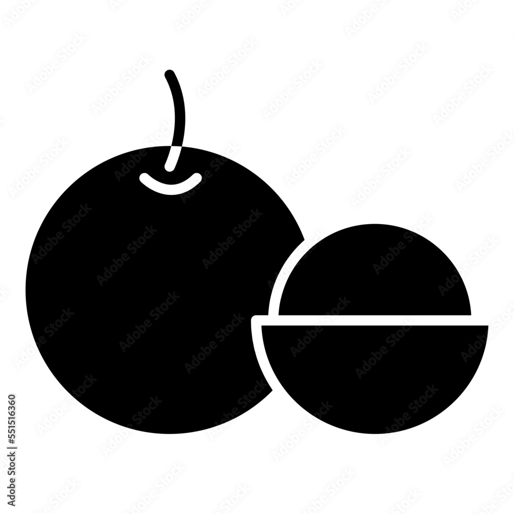 Obraz premium orange icon