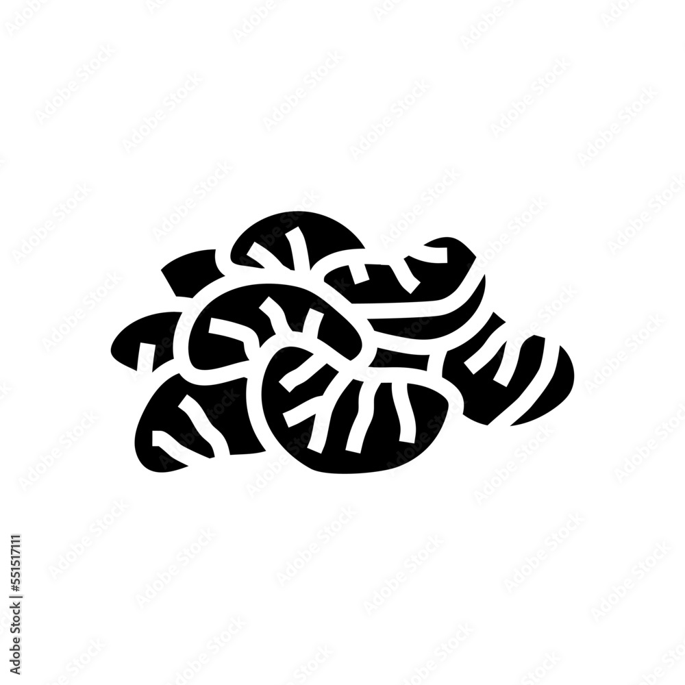 bunch tangerine glyph icon vector. bunch tangerine sign. isolated symbol illustration bunch tangerine glyph icon vector. bunch tangerine sign. isolated symbol illustration