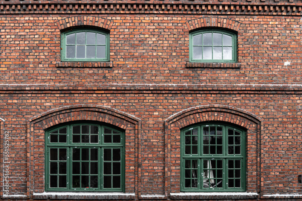 Historische Industriegebäude in Odda, Norwegen