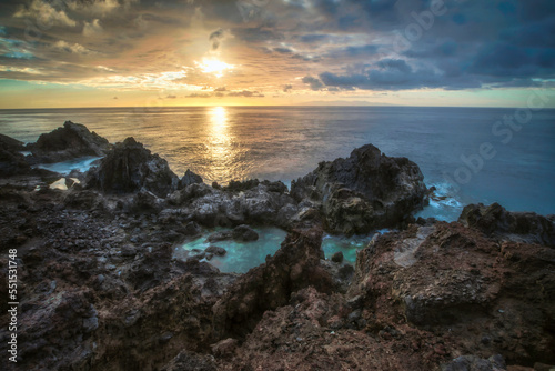 Teneriffa 2022, Steinformationen an der Küste