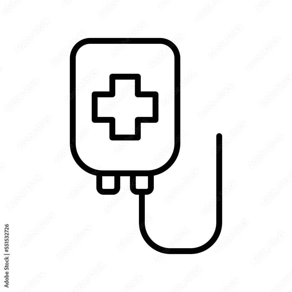 infuse - blood bag icon vector simple and modern infuse - blood bag icon vector simple and modern