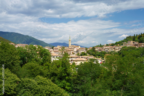 View of Miane, town in Treviso province