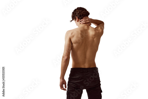 946 Back Shirtless Man Standing Stock Photos - Free & Royalty-Free