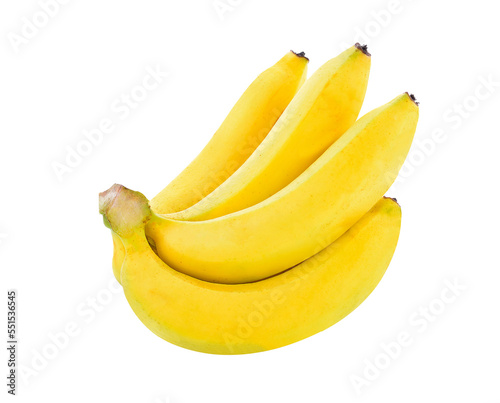 banana isolated on transparent png