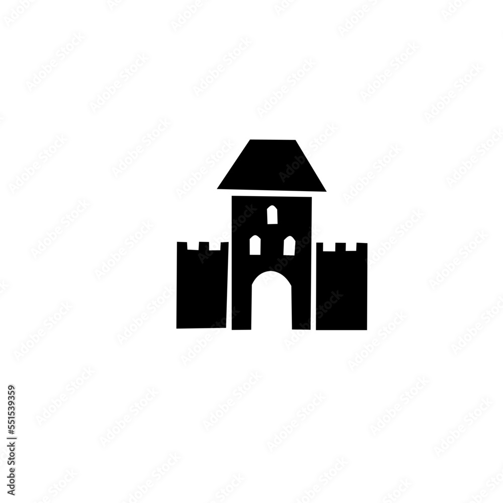 Castle Silhouette Vector Castle Silhouette Vector