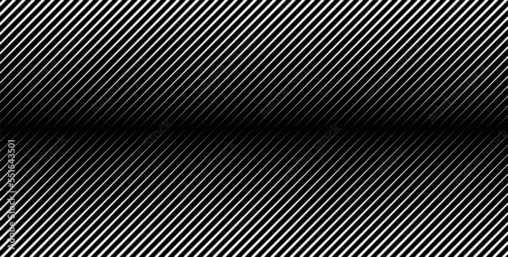 Abstract Black Diagonal Striped Background . Vector parallel slanting, oblique lines texture