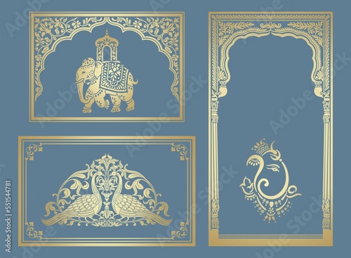 Wallpaper Mural Hindu icons, Hinduism ,cultural heritage , India , Asia	 Torontodigital.ca