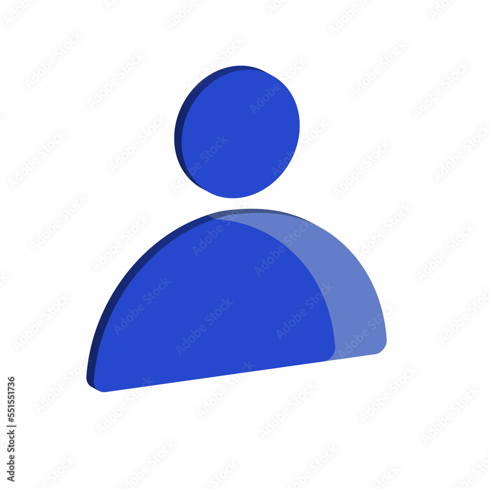 3D Icon, user icon, user profile, to indicate a user's account or cabinet, as an icon for designing your layouts. Use for the web, the Internet, for stories 3D Icon, user icon, user profile, to indicate a user's account or cabinet, as an icon for designing your layouts. Use for the web, the Internet, for stories