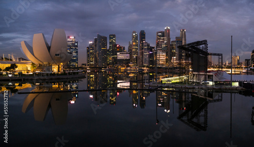 Singapore at night