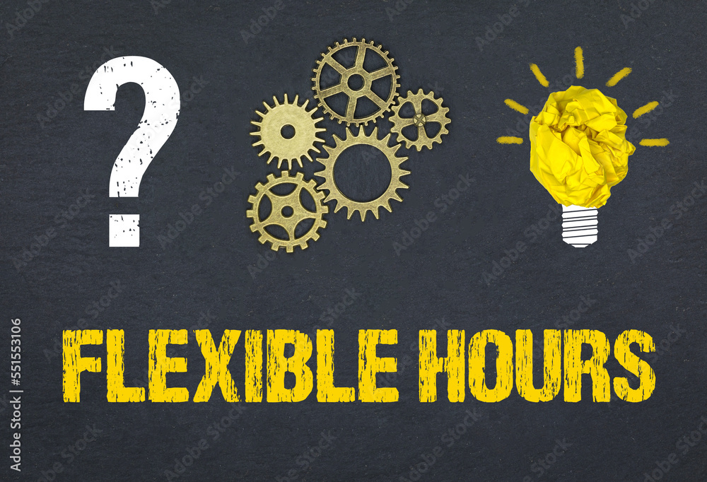 Obraz premium Flexible Hours