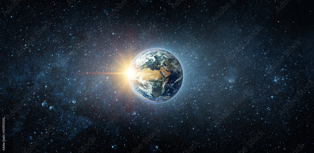 Space scene with stars in the galaxy. Panorama. Universe filled with stars, nebula and galaxy,. Elements of this image furnished by NASA Space scene with stars in the galaxy. Panorama. Universe filled with stars, nebula and galaxy,. Elements of this image furnished by NASA