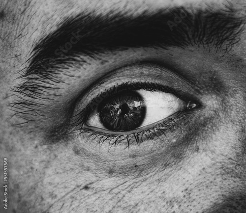 Eye of a man in close-up © Julien