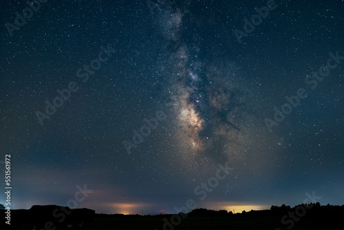 Milky Way Camping In Mississippi 