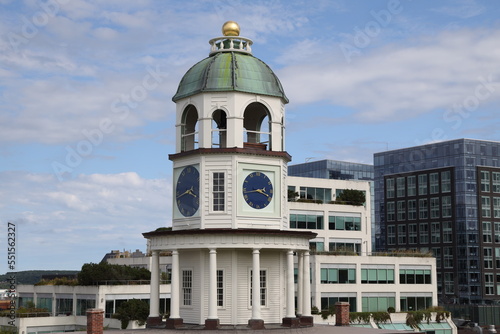 View of the Halifax town clock