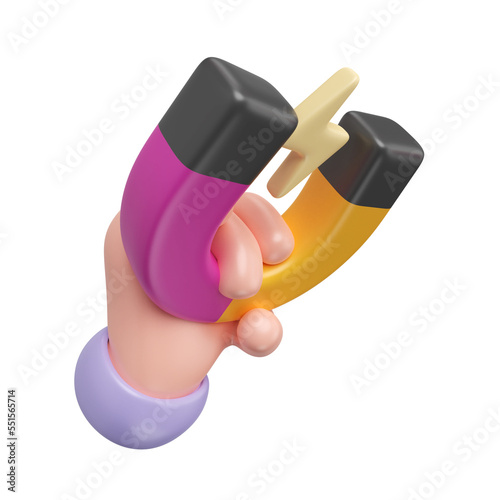 Business Attraction 3D Illustration Icon