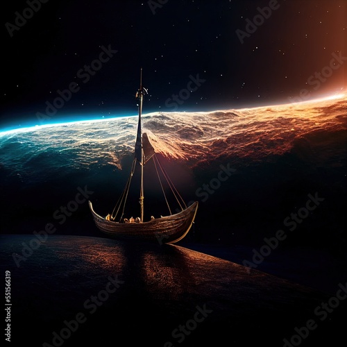 Sailing into Valhalla photo