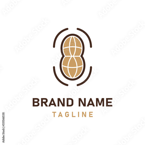Flying nuts and drone logo